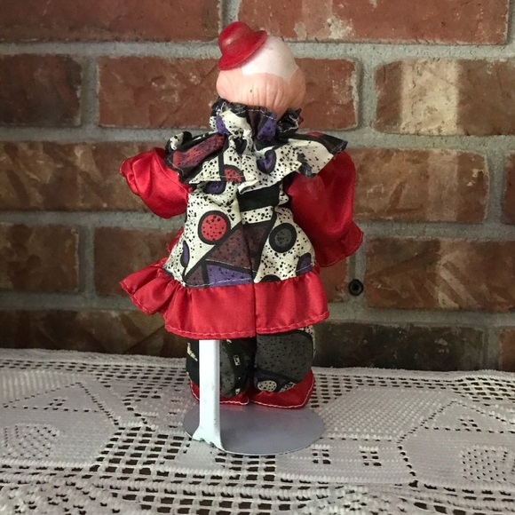 Rare Vintage 1972 Porcelain Clown Collectors - Picture 8 of 11